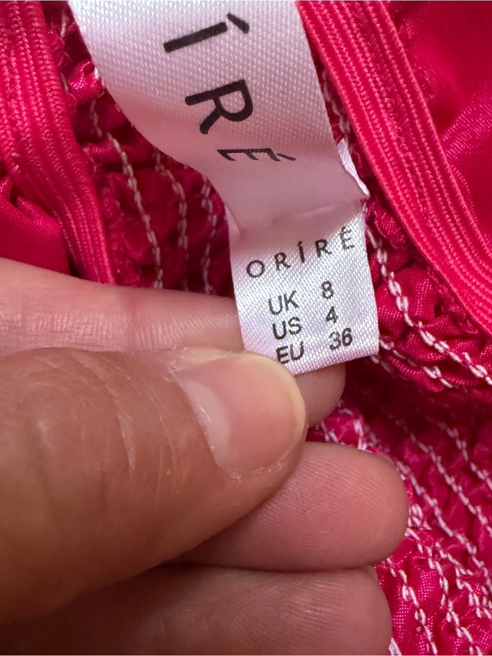 Fushia Ruffled Strapless Dress - Picture 11 of 13